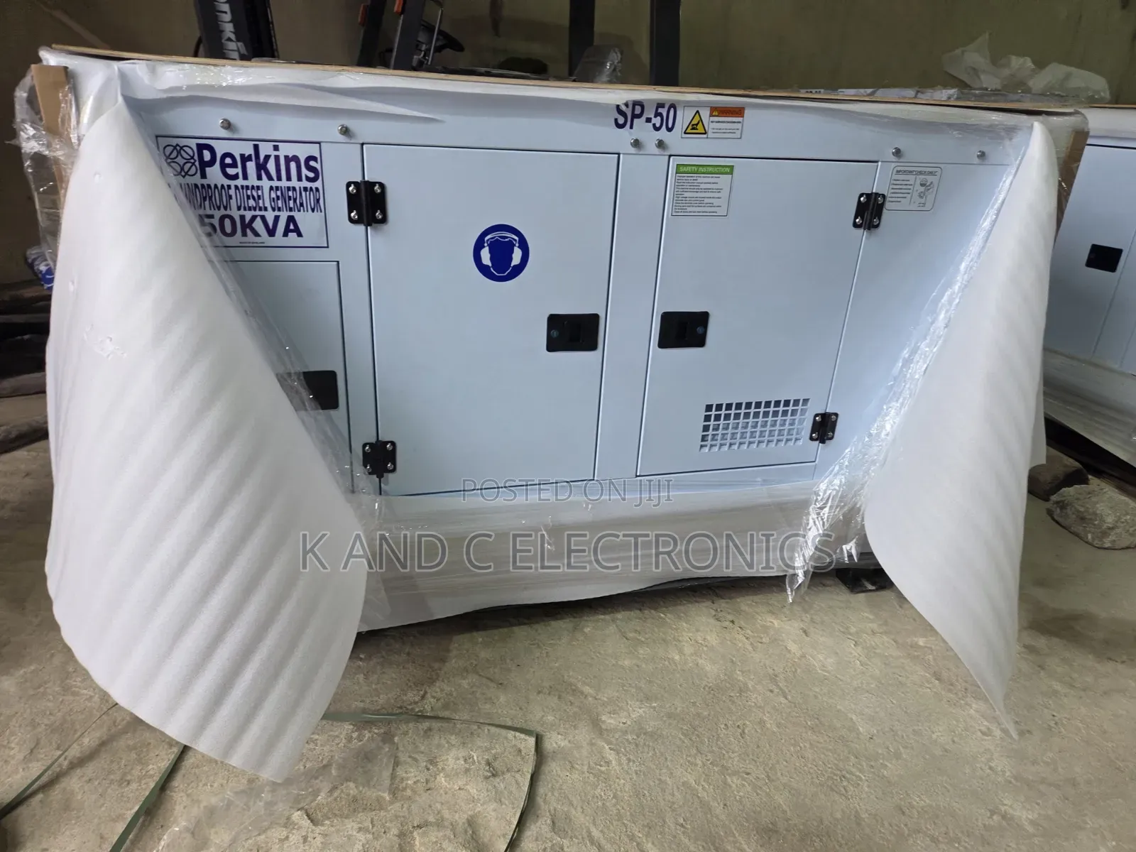 Reliable 50kVA Perkins Soundproof Diesel Generator