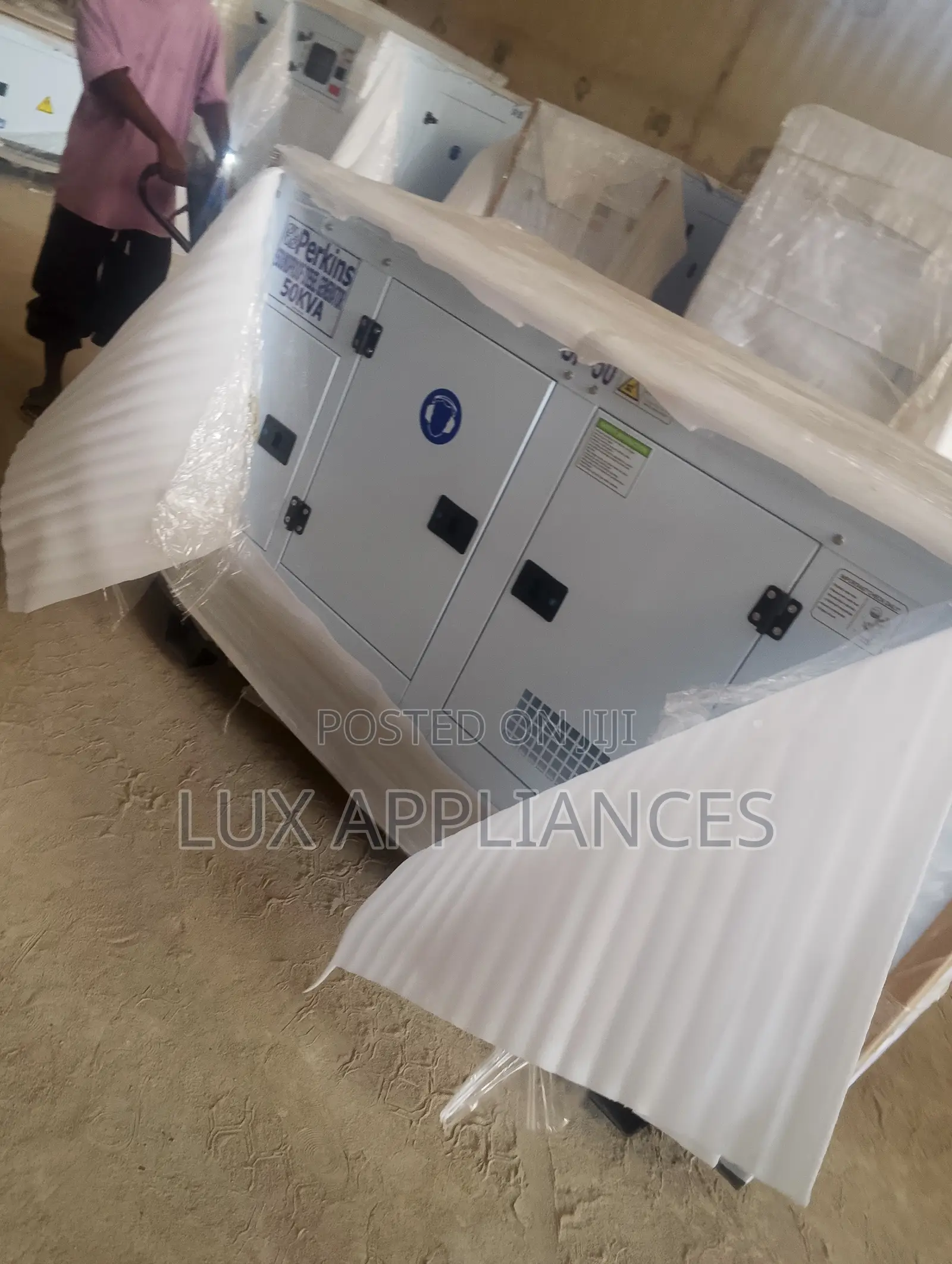 Perkins 50kVA Generator With Acoustic Canopy
