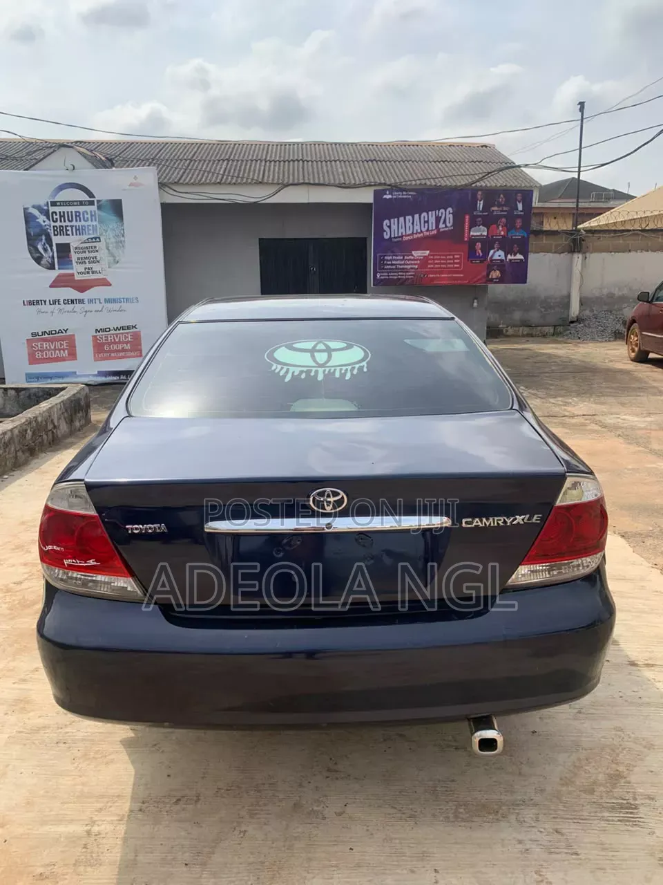Toyota Camry 2006 Blue