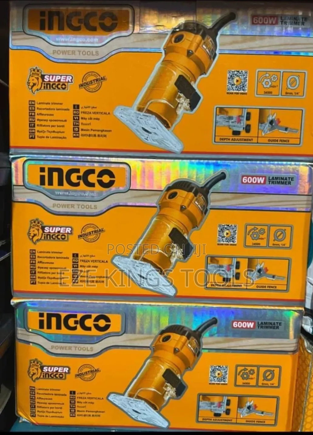 INGCO 600W Laminate Trimmer