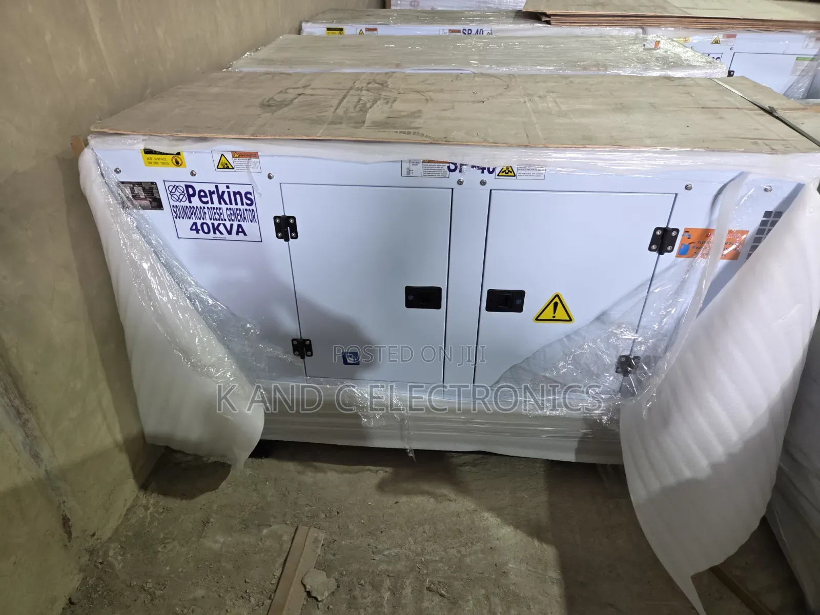 Silent 40kVA Perkins Generator  Copper Coil – Best for Business