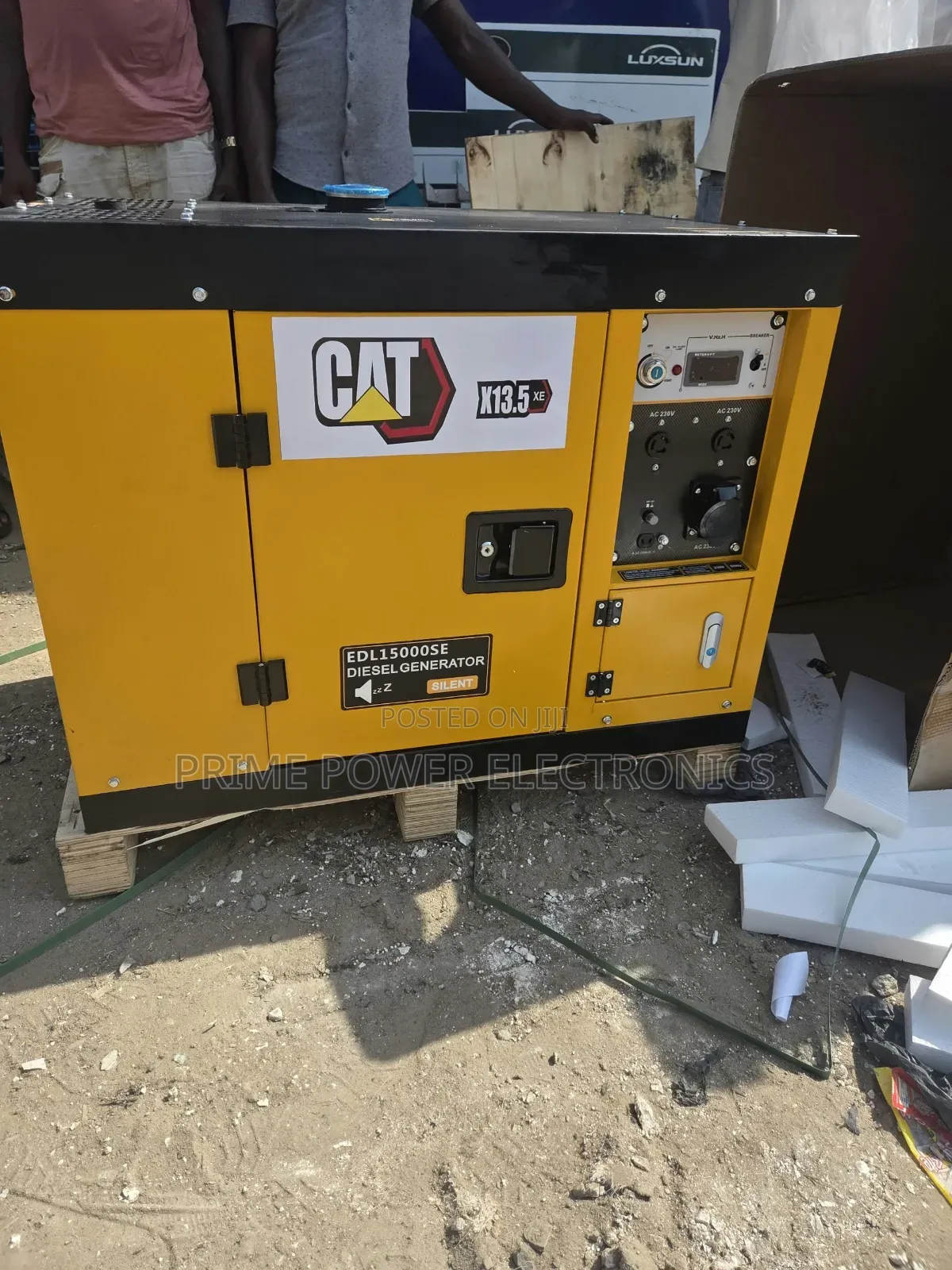 Premium 13.5kVA Soundproof Generator for Homes and Offices
