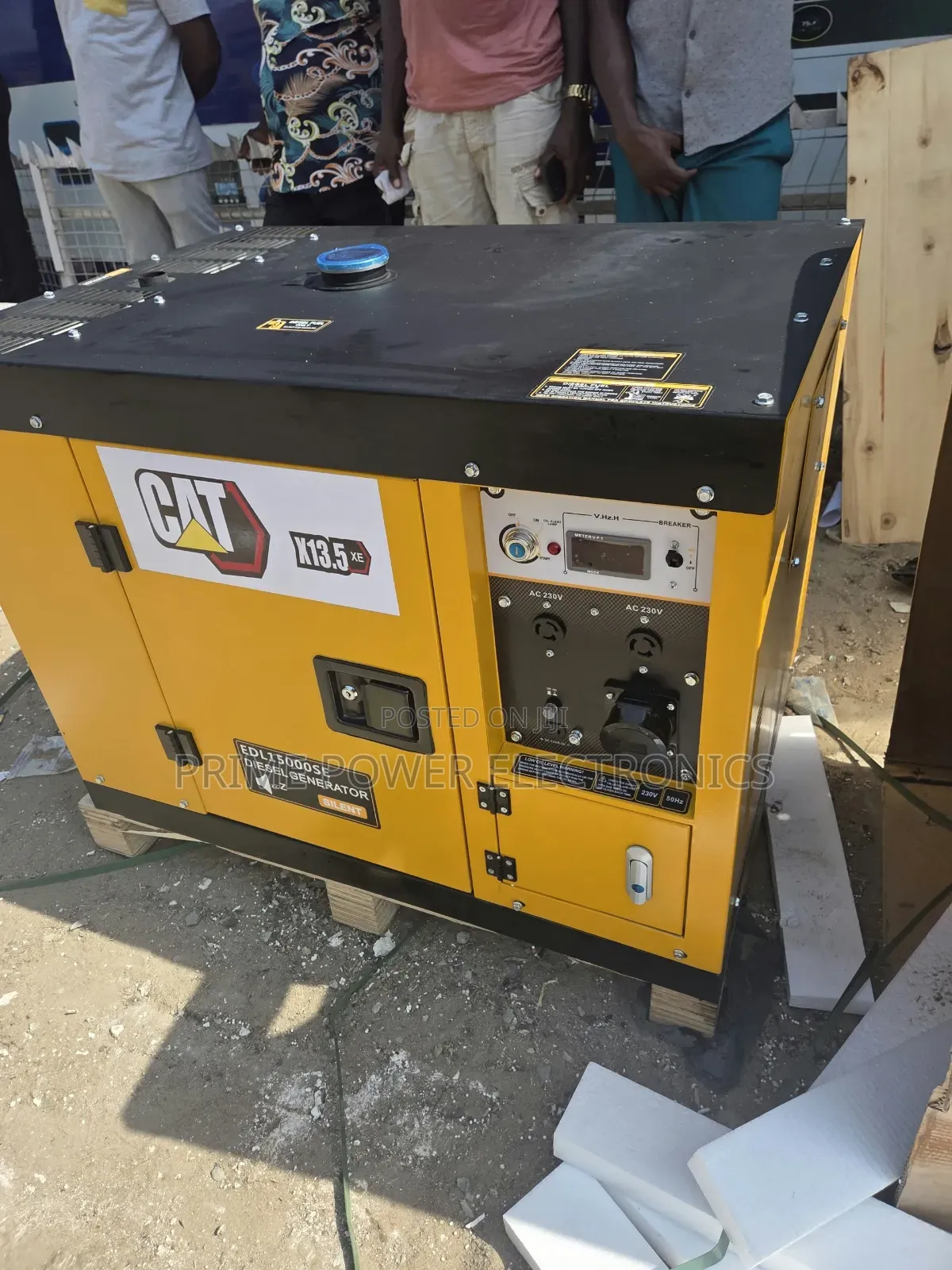 Premium 13.5kVA Soundproof Generator for Homes and Offices