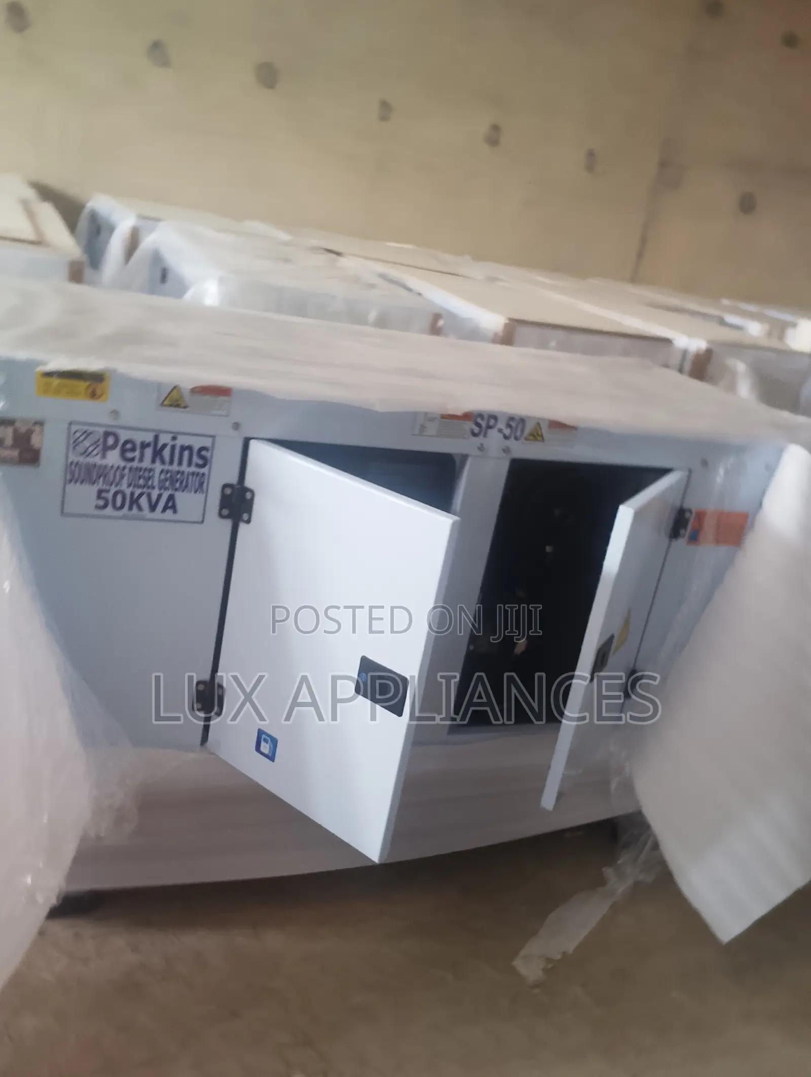 Perkins 50kVA Silent Generator for Residential Buildings