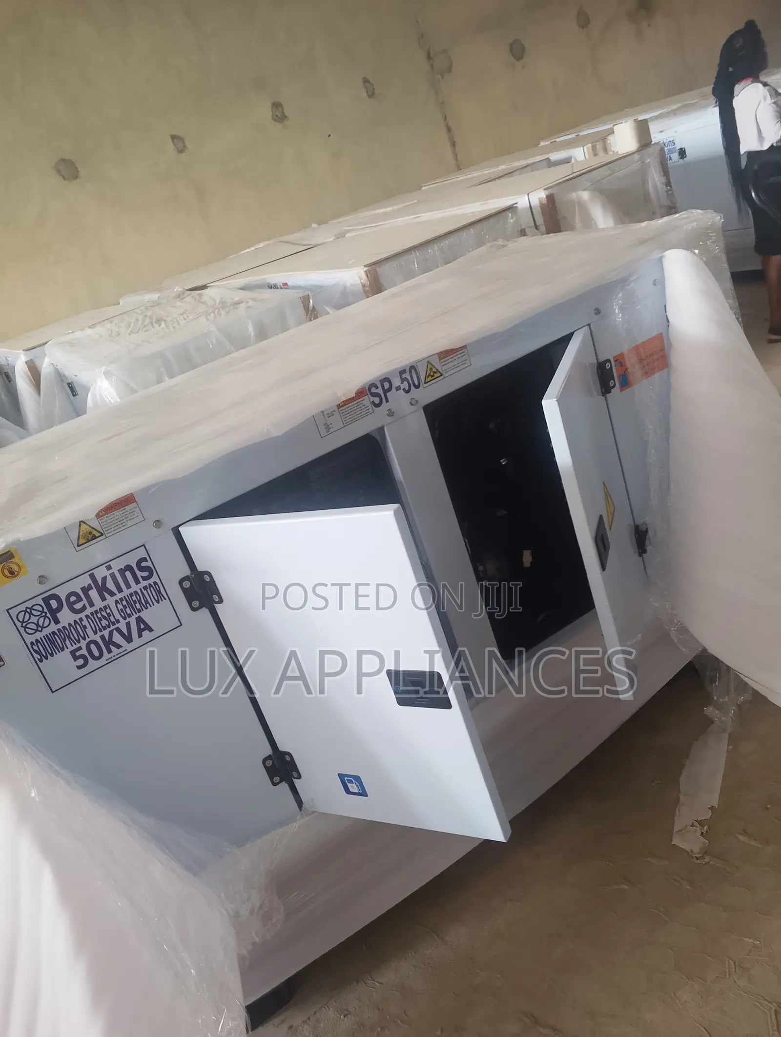 Perkins 50kVA Silent Generator for Residential Buildings