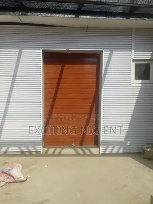 Wooden Finished Roller Shutter Door