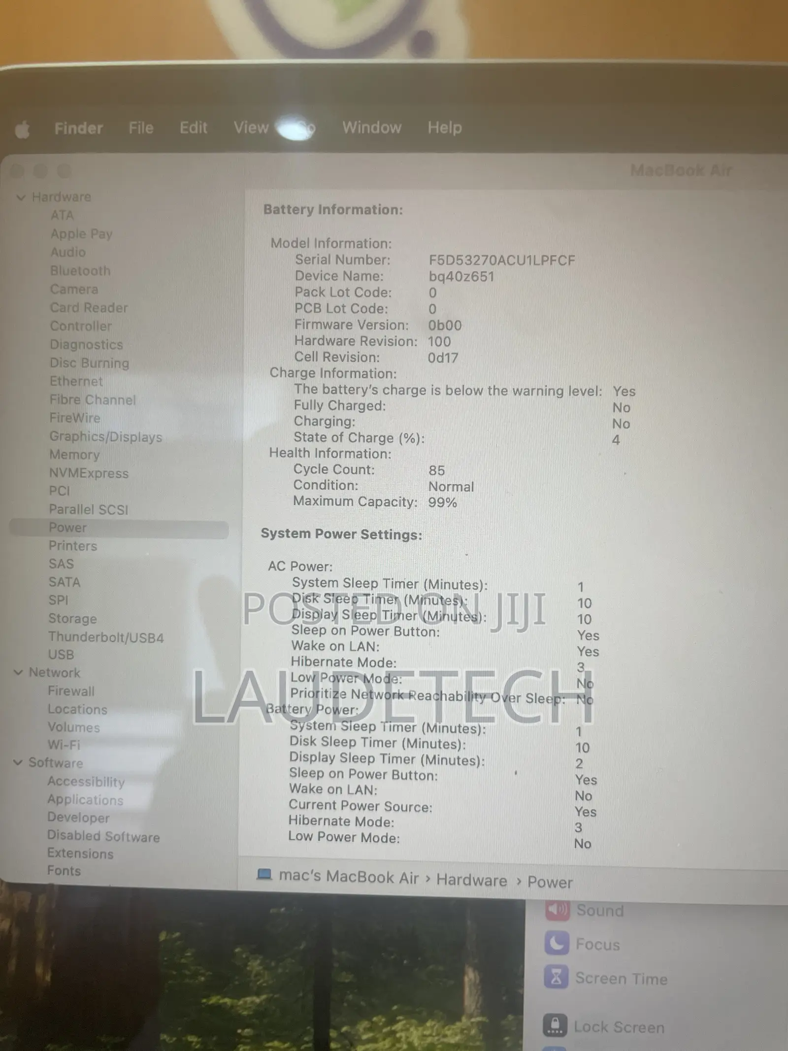 Laptop Apple MacBook Air 2025 M4 16GB Apple M4 SSD 256GB