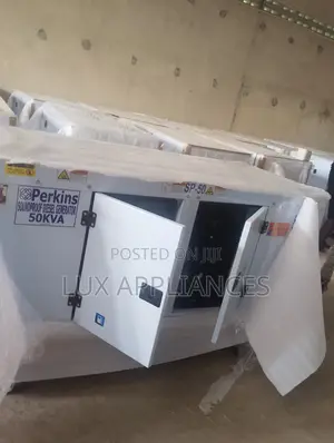 Perkins 50kVA Generator With Noise-Reducing Enclosure