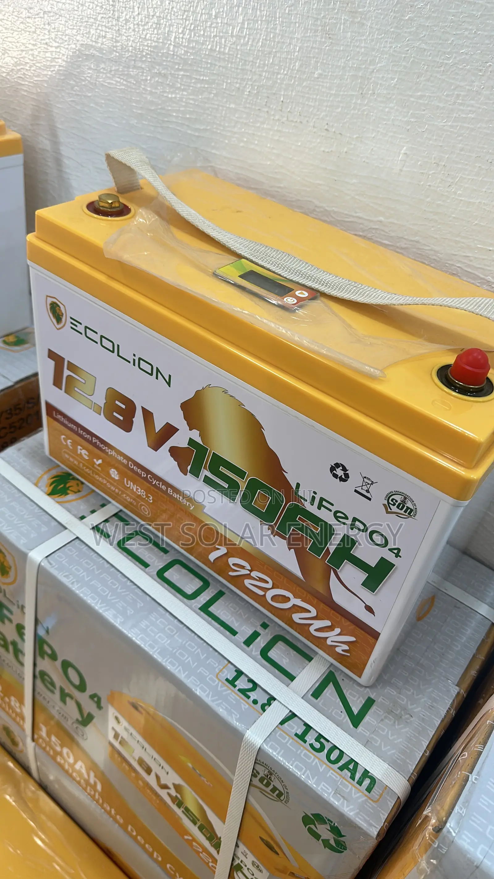 150Ah 12V EcoLion Lithium Ion Battery