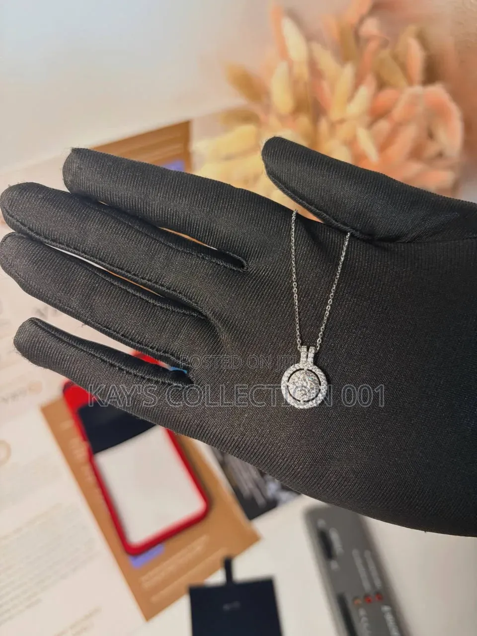 VVS Moissanite Diamonds Female Necklace