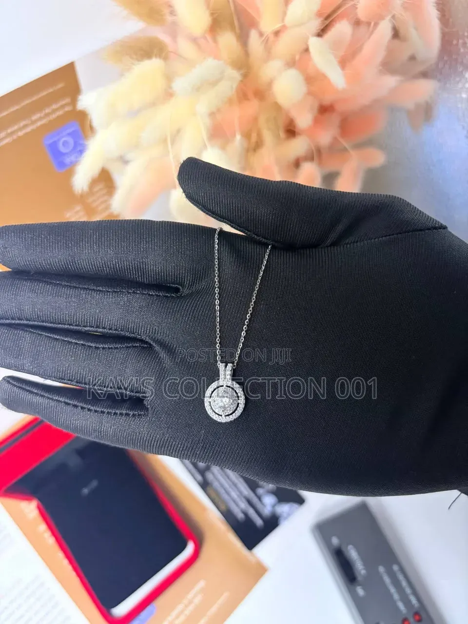 VVS Moissanite Diamonds Female Necklace