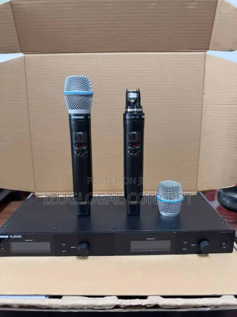 Shure Slxd4d/Beta87a Dual Wireless Microphone System
