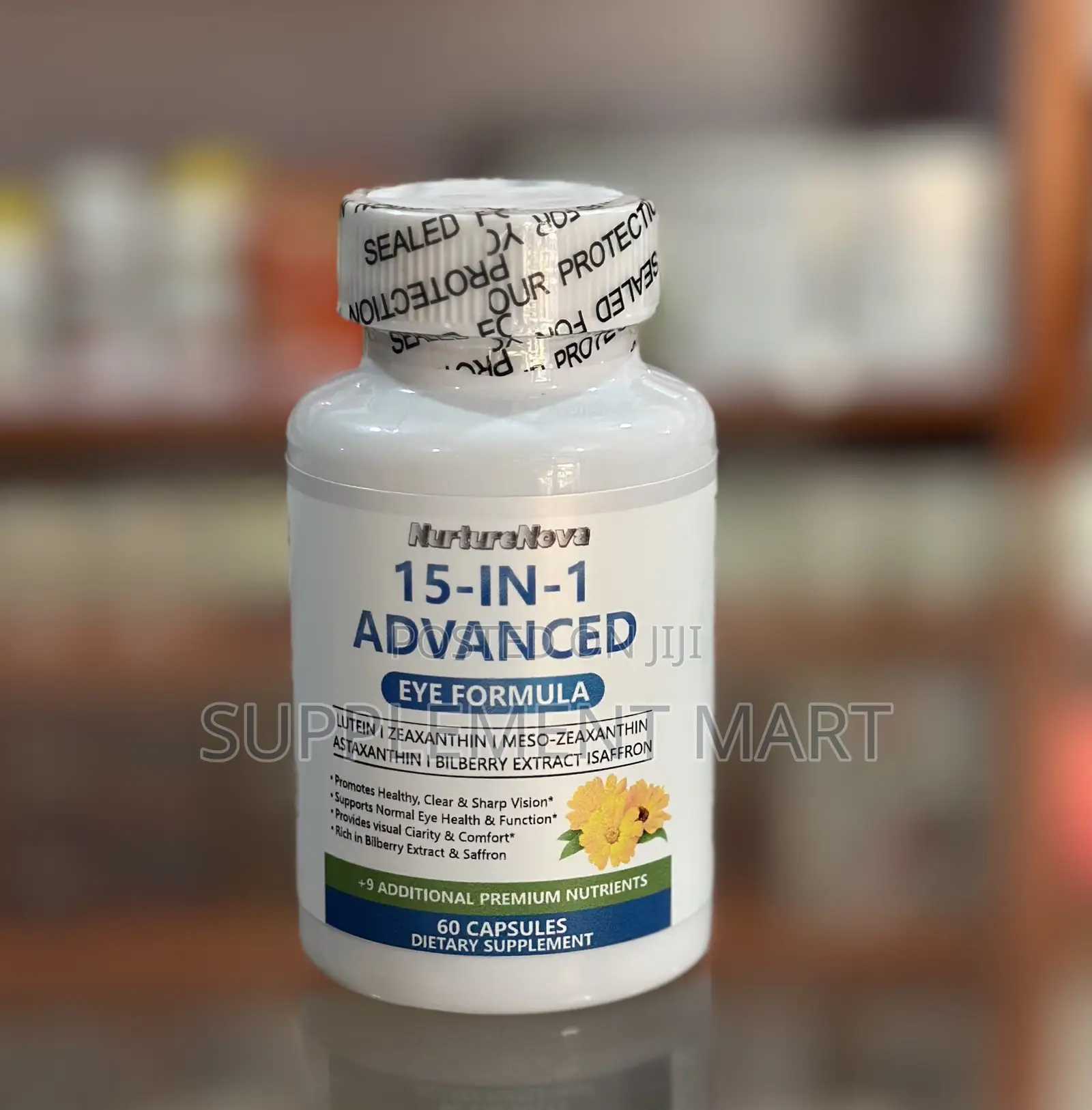 15-in-1 Advance Eye Formula – Lutein – Zeaxanthin – Meso-Zeaxanthin