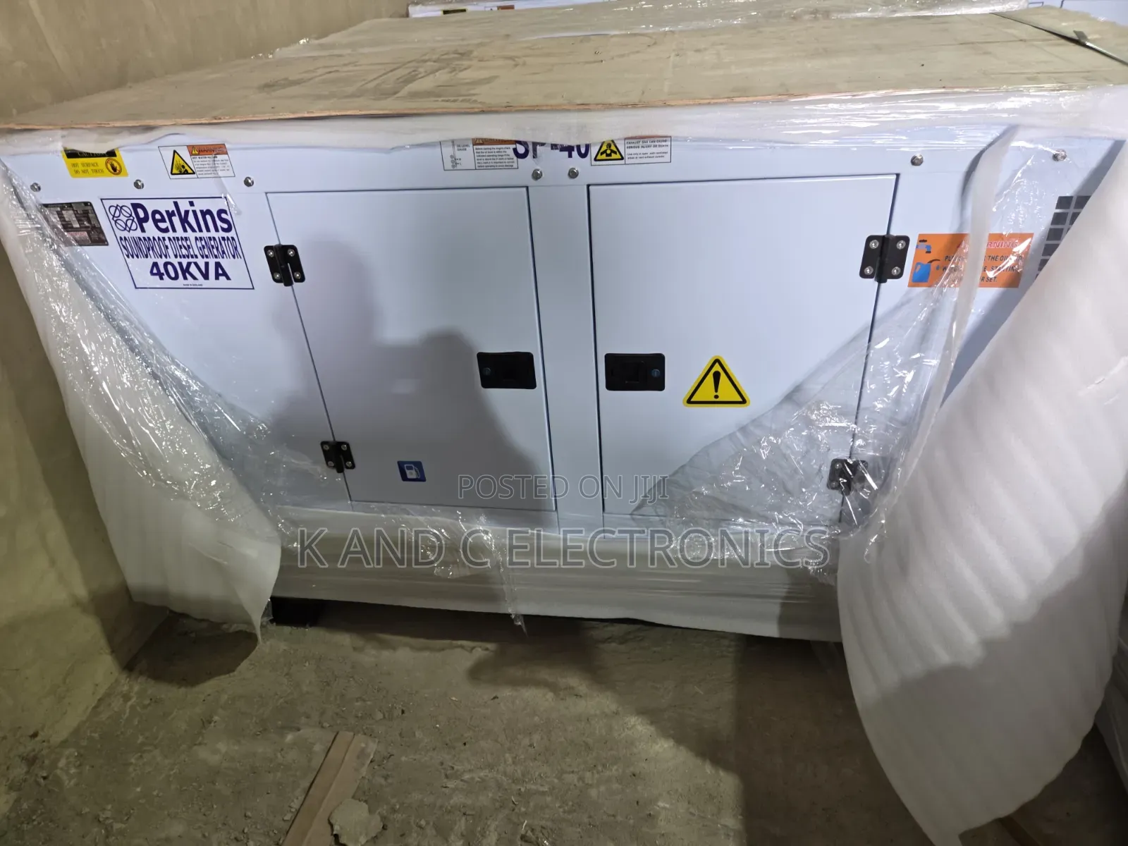 Rugged 40kVA Perkins Diesel Generator – Maximum Performance