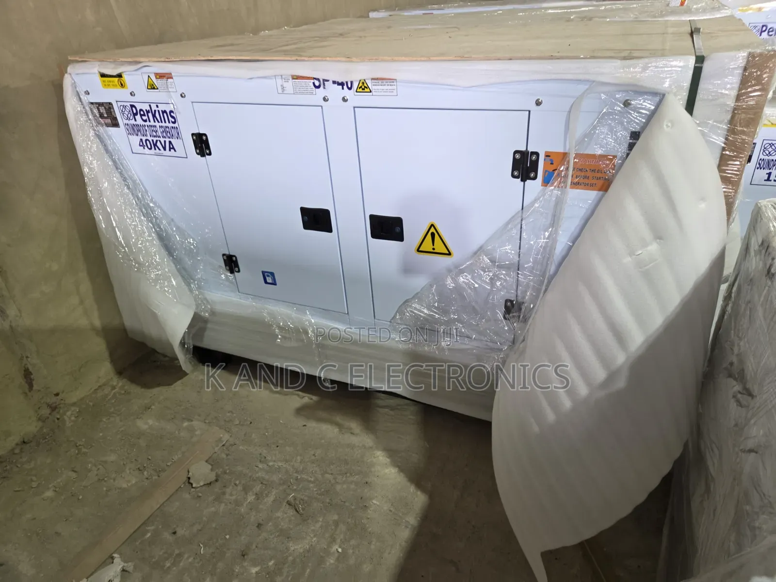 Heavy Load 40kVA Perkins Diesel Generator – Copper Coil