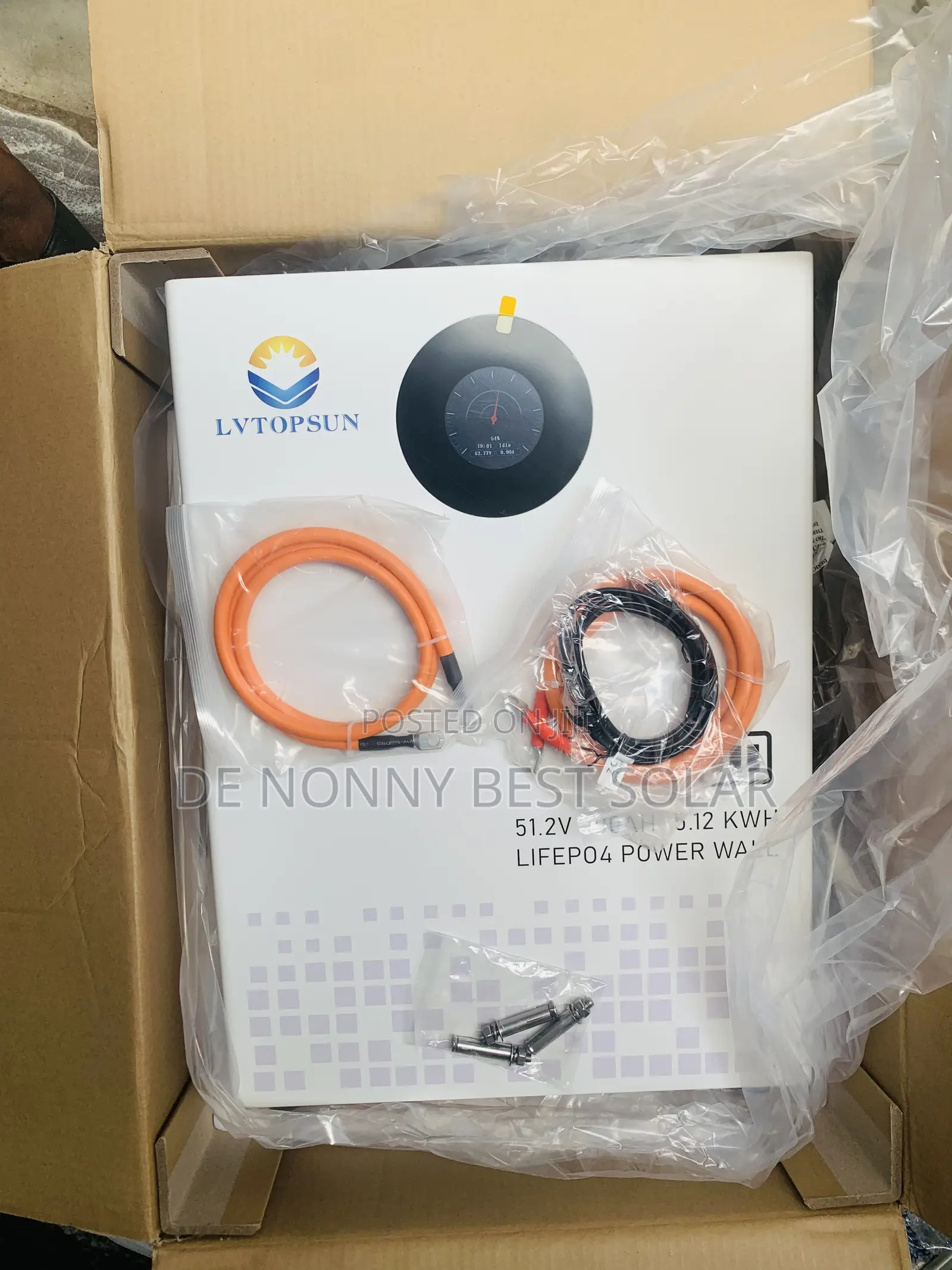 LVTOPSUN 5kwh 48v Lithium Ion Battery