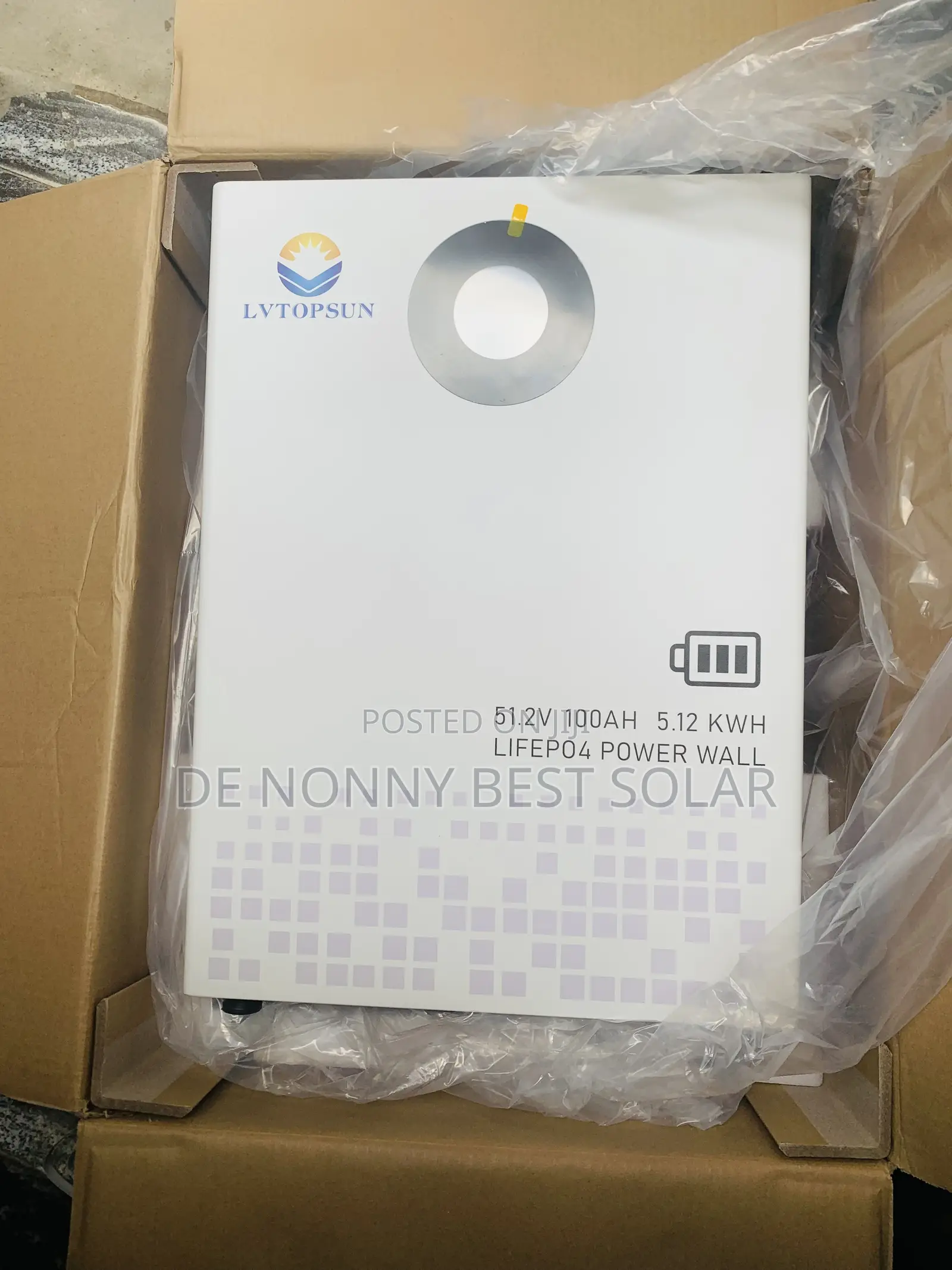LVTOPSUN 5kwh 48v Lithium Ion Battery