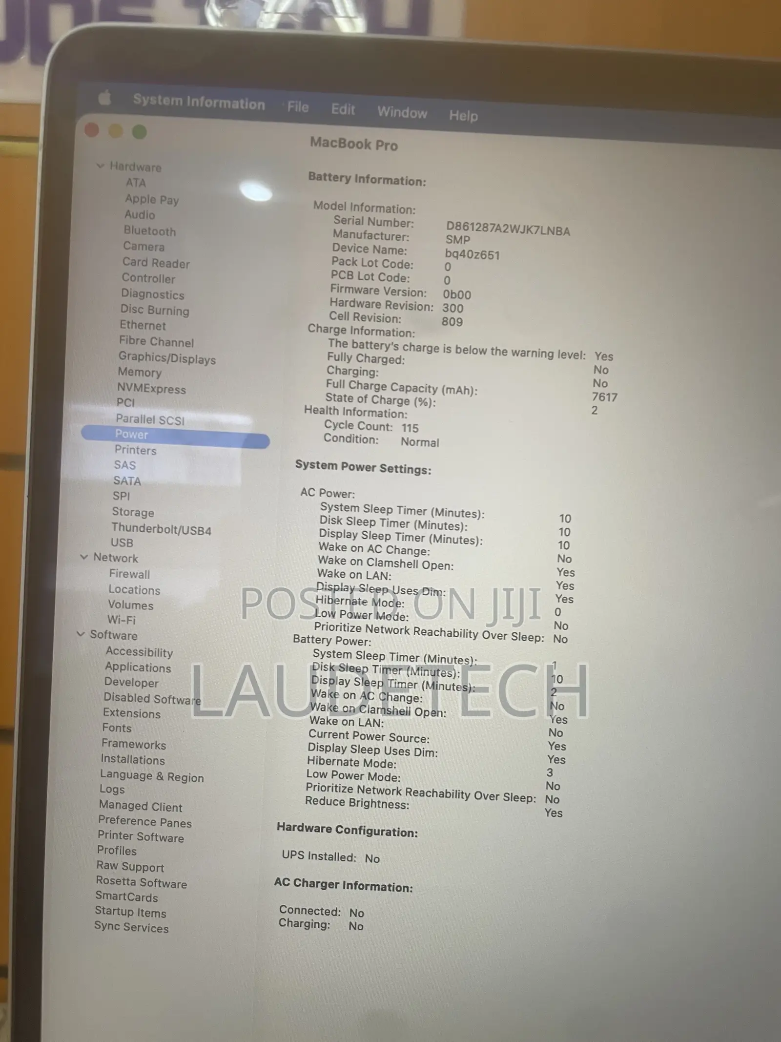 Laptop Apple MacBook Pro 2019 64GB Intel Core i9 SSD 1T
