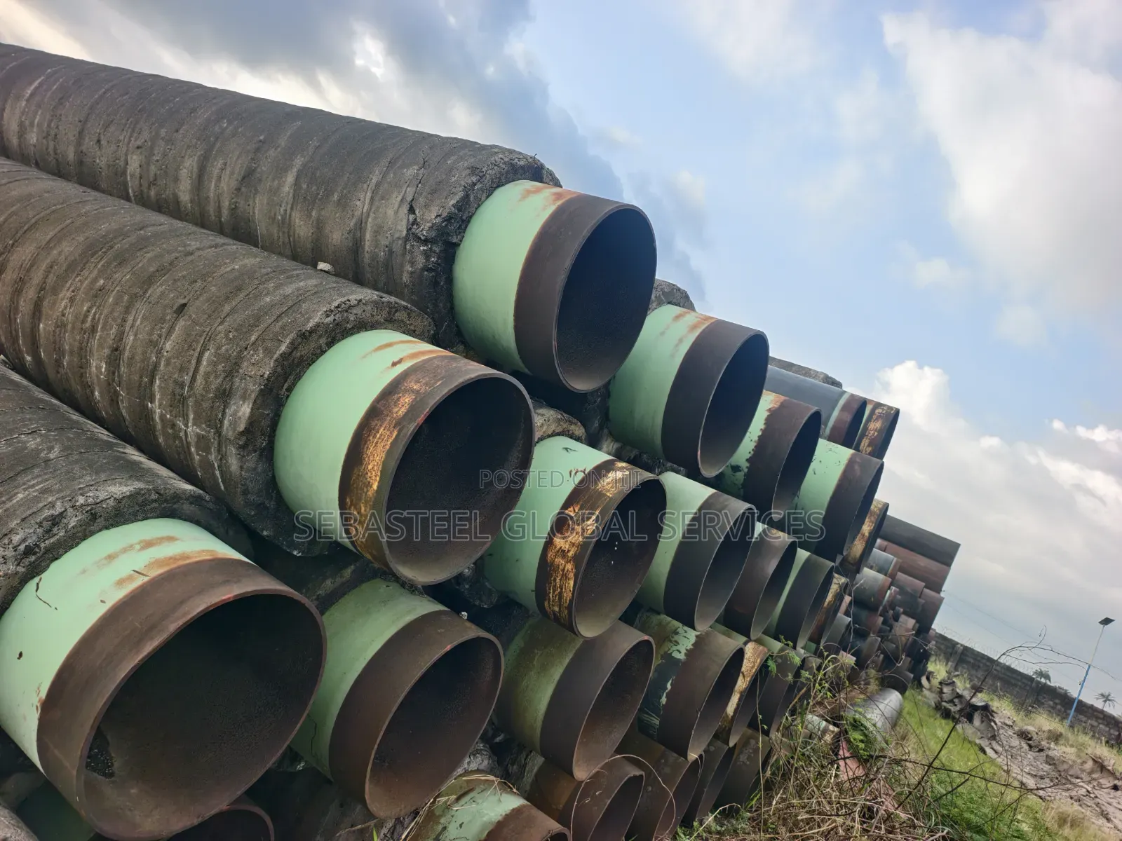 24" Concrete Pipes 12mm