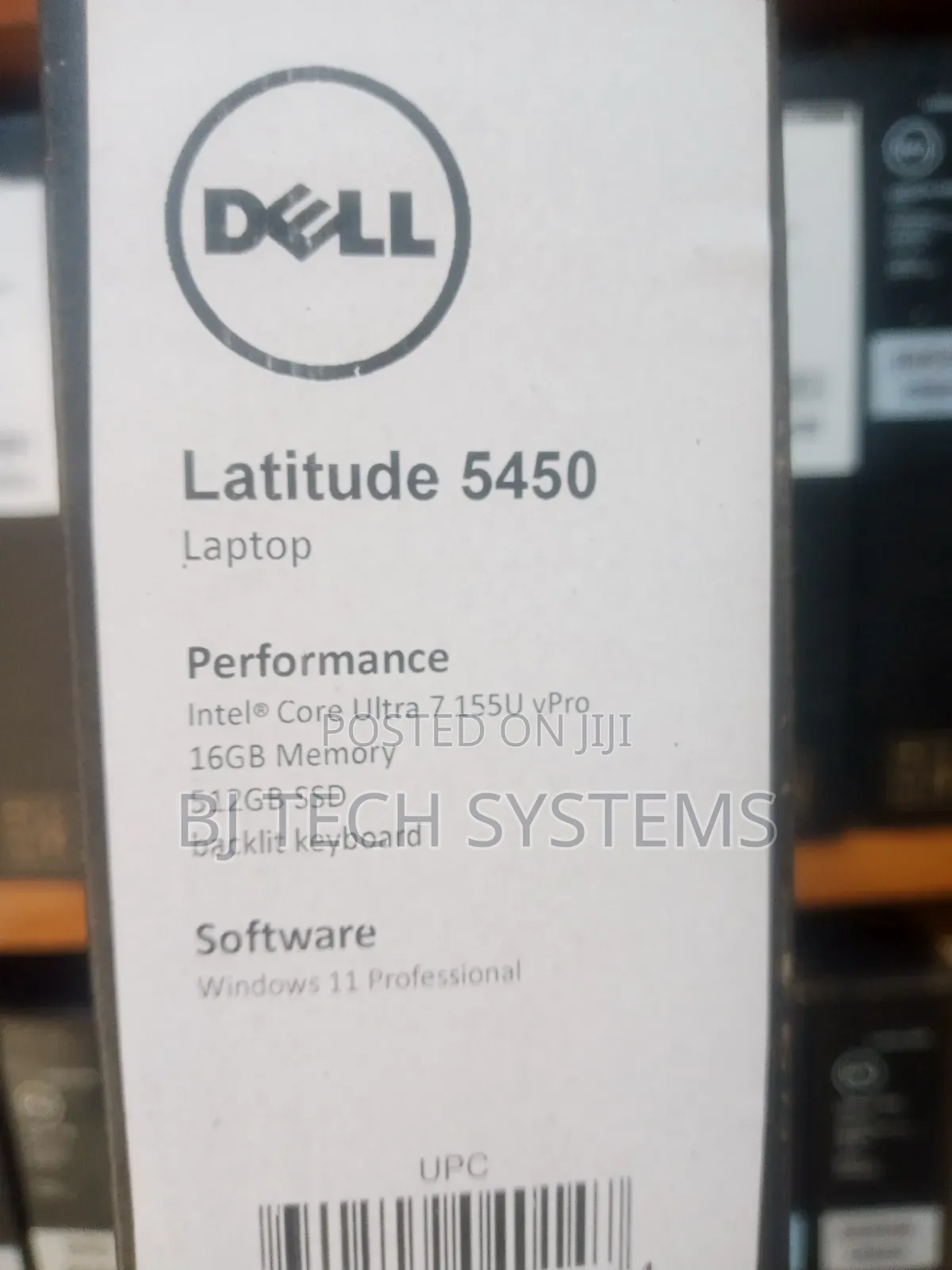 New Laptop Dell Latitude 5450 16GB Intel Core Ultra 7 SSD 512GB
