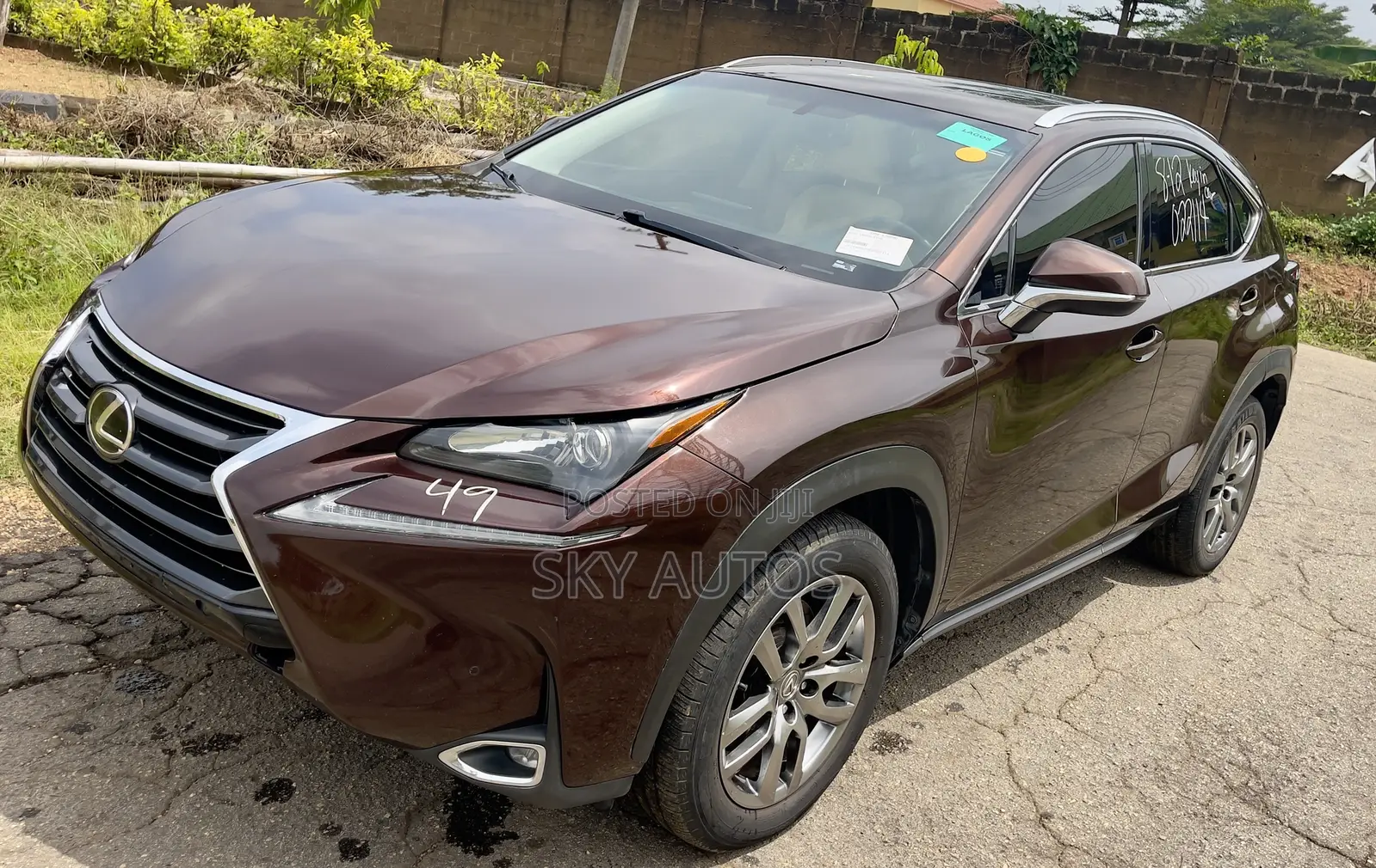 Lexus NX 200t AWD 2016 Burgundy