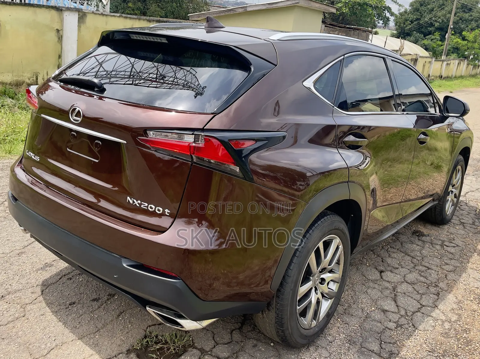 Lexus NX 200t AWD 2016 Burgundy
