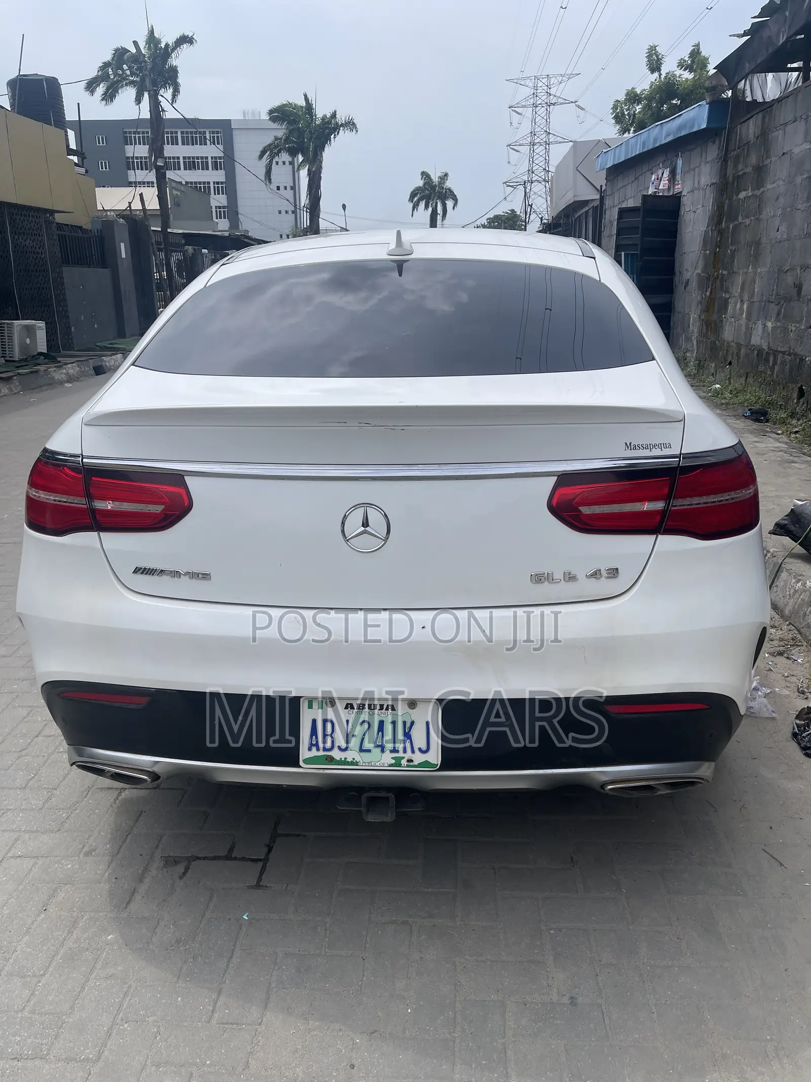 Mercedes-Benz GLE-Class AMG GLE 43 4MATIC 2017 White