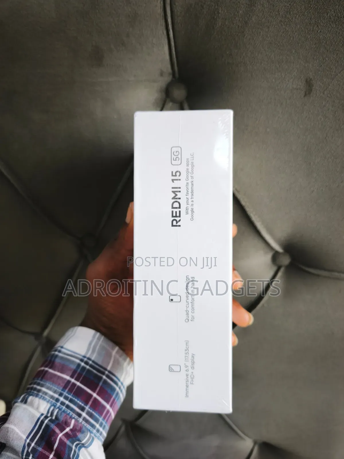 New Xiaomi Redmi 15 5G 256 GB Black
