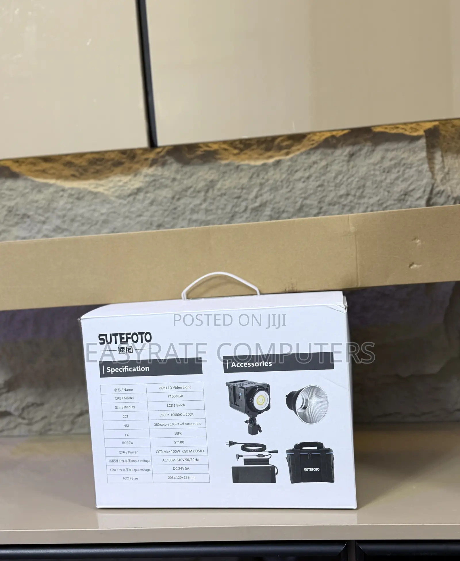 Sutefoto P100 Bi Led Light (Rgb)