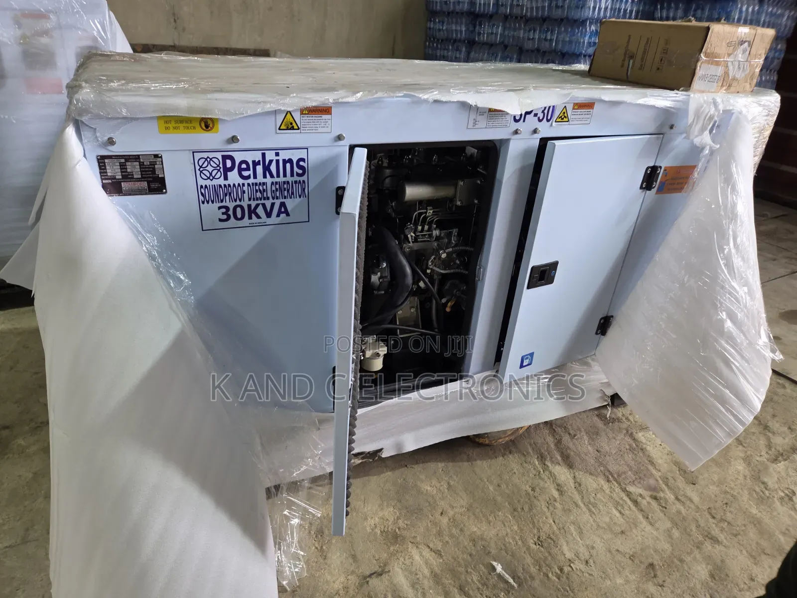 Heavy Load 30kVA Perkins Diesel Generator – Copper Coil