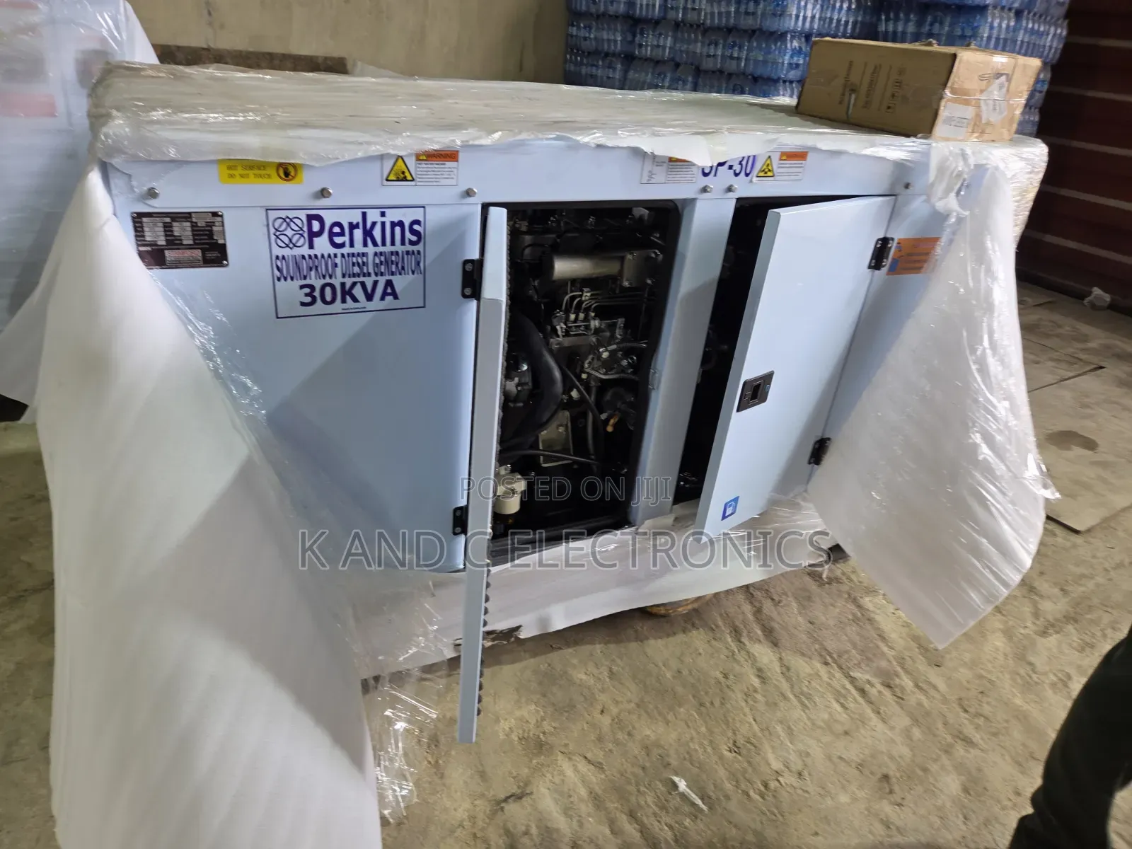 Heavy Load 30kVA Perkins Diesel Generator – Copper Coil