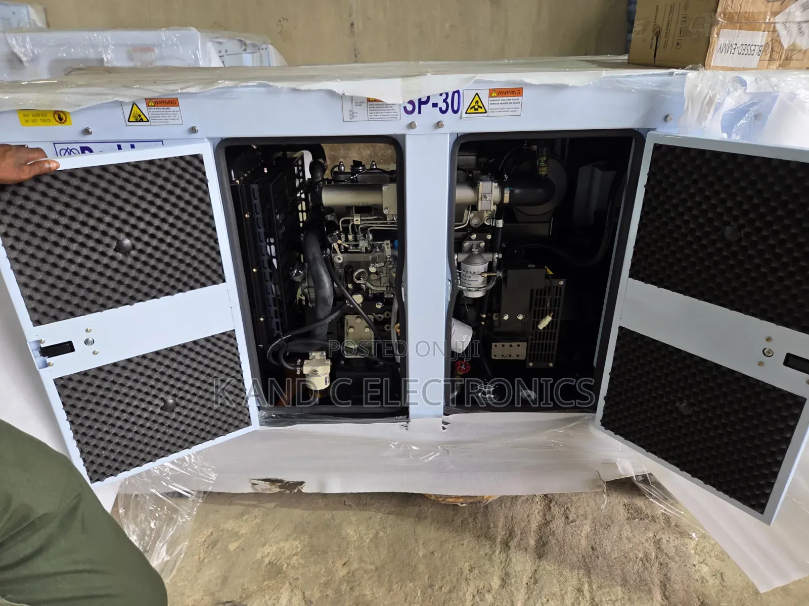 High Quality 30kVA Perkins Diesel Generator  Copper Coil