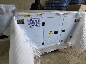 Premium Perkins 30kVA Soundproof Generator for Offices & Hotels