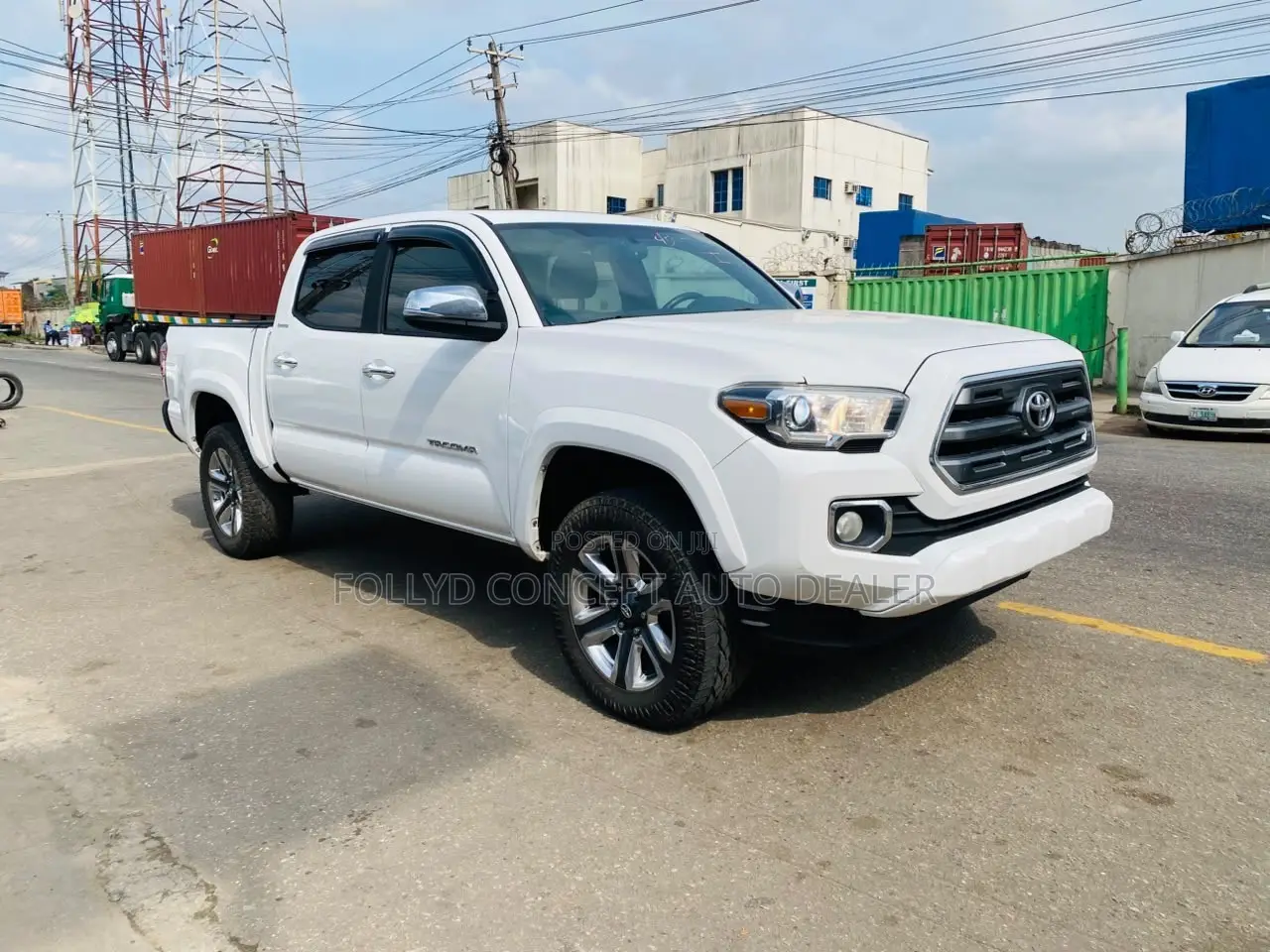 Toyota Tacoma Limited 2017 White