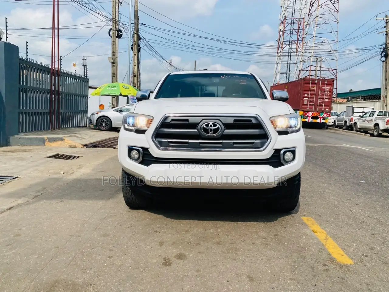Toyota Tacoma Limited 2017 White