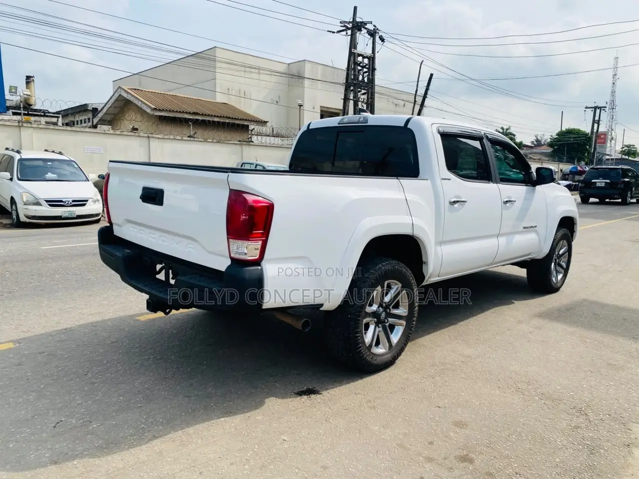 Toyota Tacoma Limited 2017 White