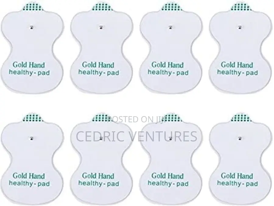 Electrode Pads Replacement Adhesive Gel 10 Pieces - Pack of 5