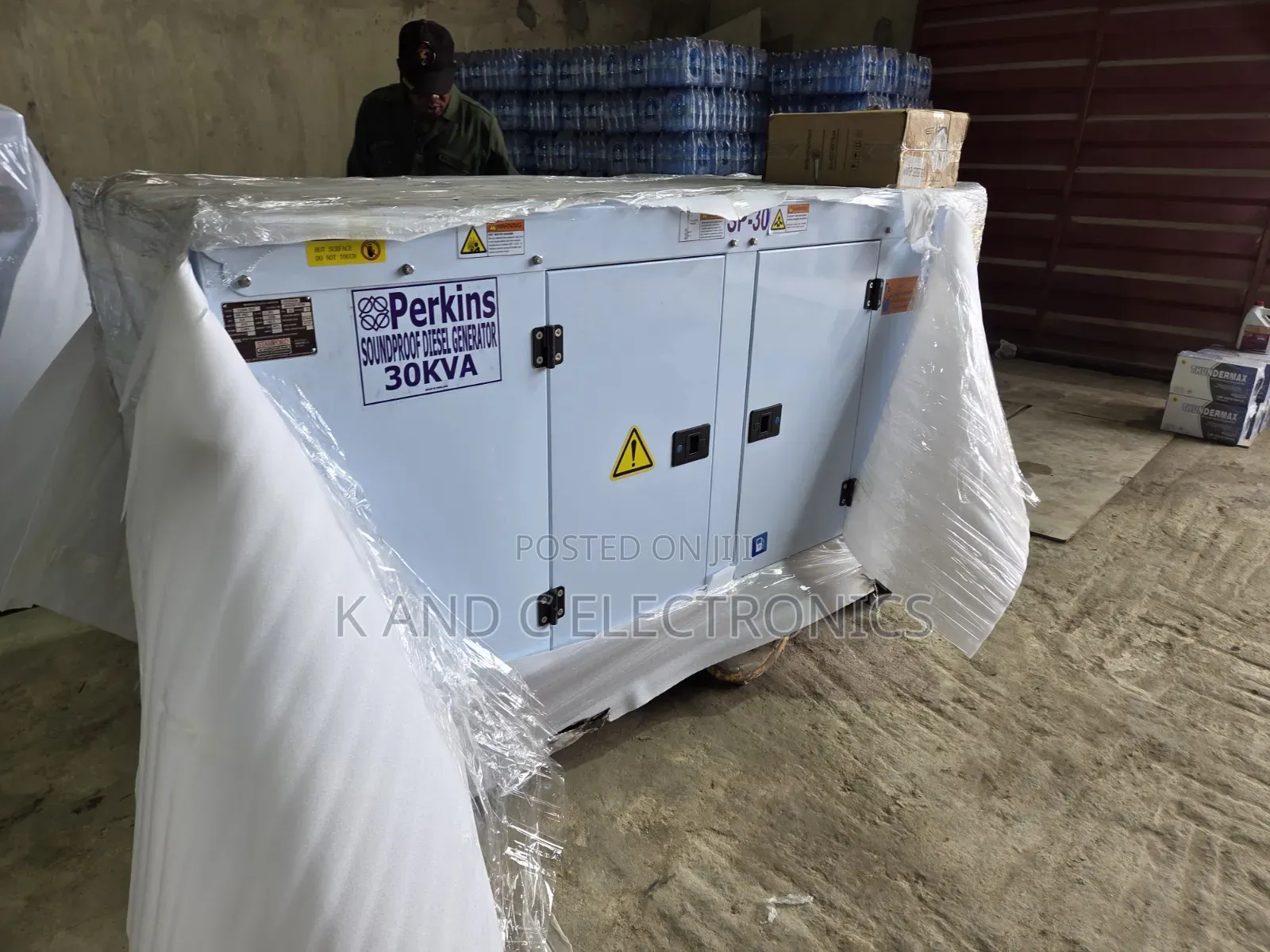 Long Lasting 30kVA Perkins Diesel Generator – Reliable Power