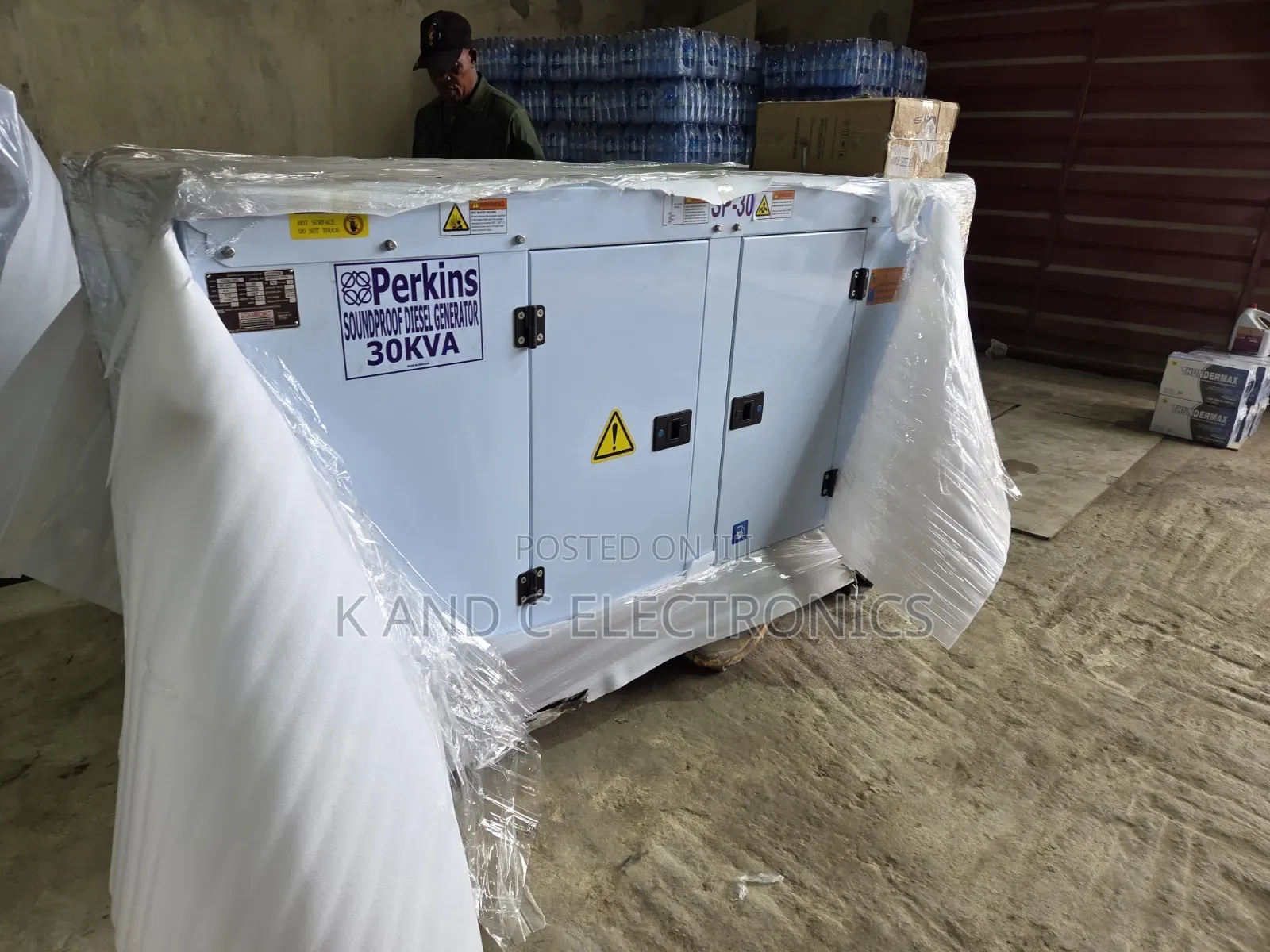 Long Lasting 30kVA Perkins Diesel Generator – Reliable Power