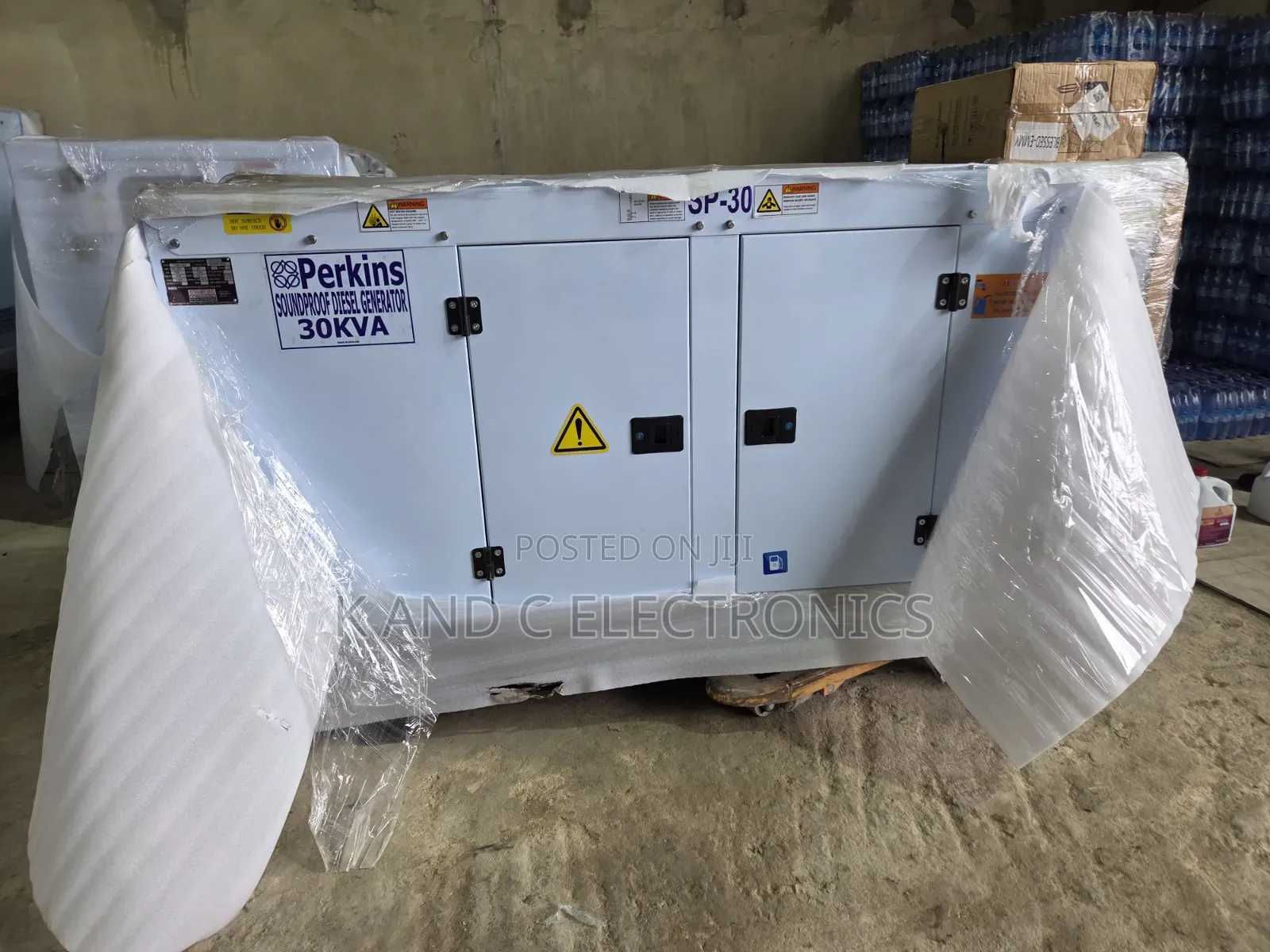 Silent 30kVA Perkins Generator  Copper Coil – Best for Business