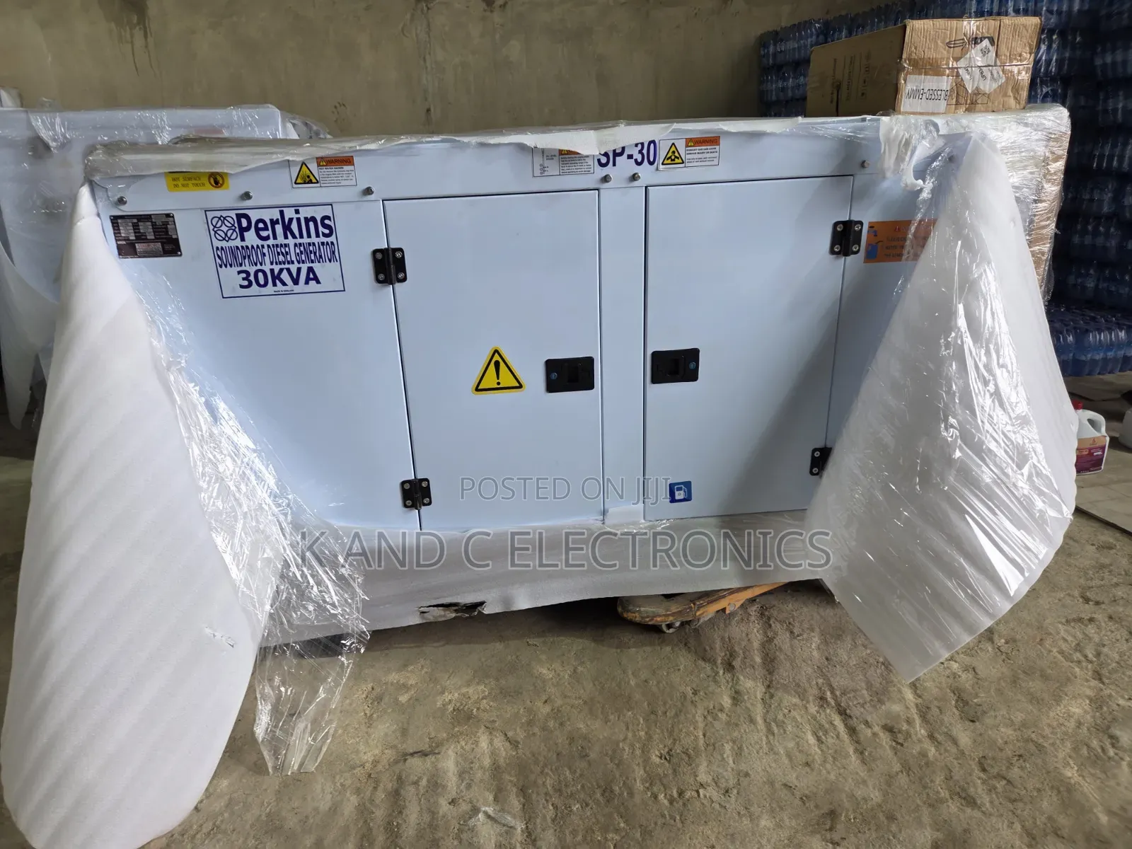 Silent 30kVA Perkins Generator  Copper Coil – Best for Business