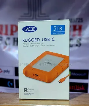 LaCie 5TB Rugged External HDD