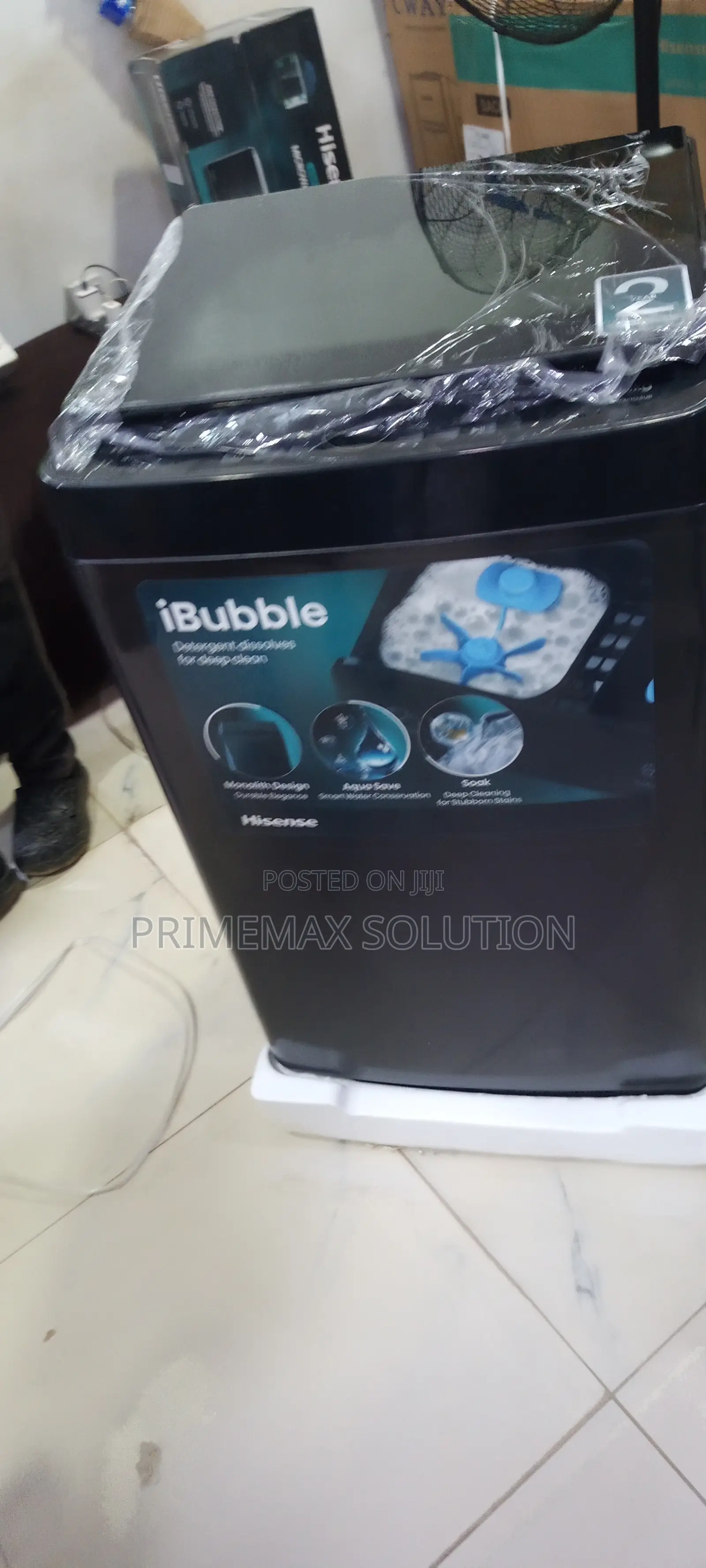 Hisense 11KG Automatic Top Load Washing Machine WM3K1123UBWT