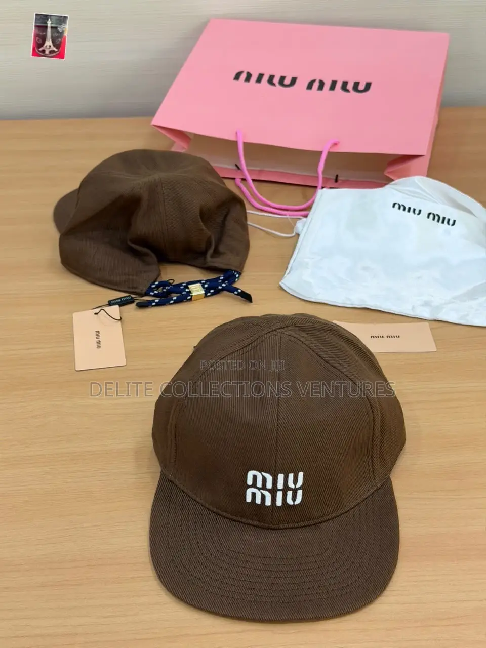 *Original Miu Miu Cap Available in Store