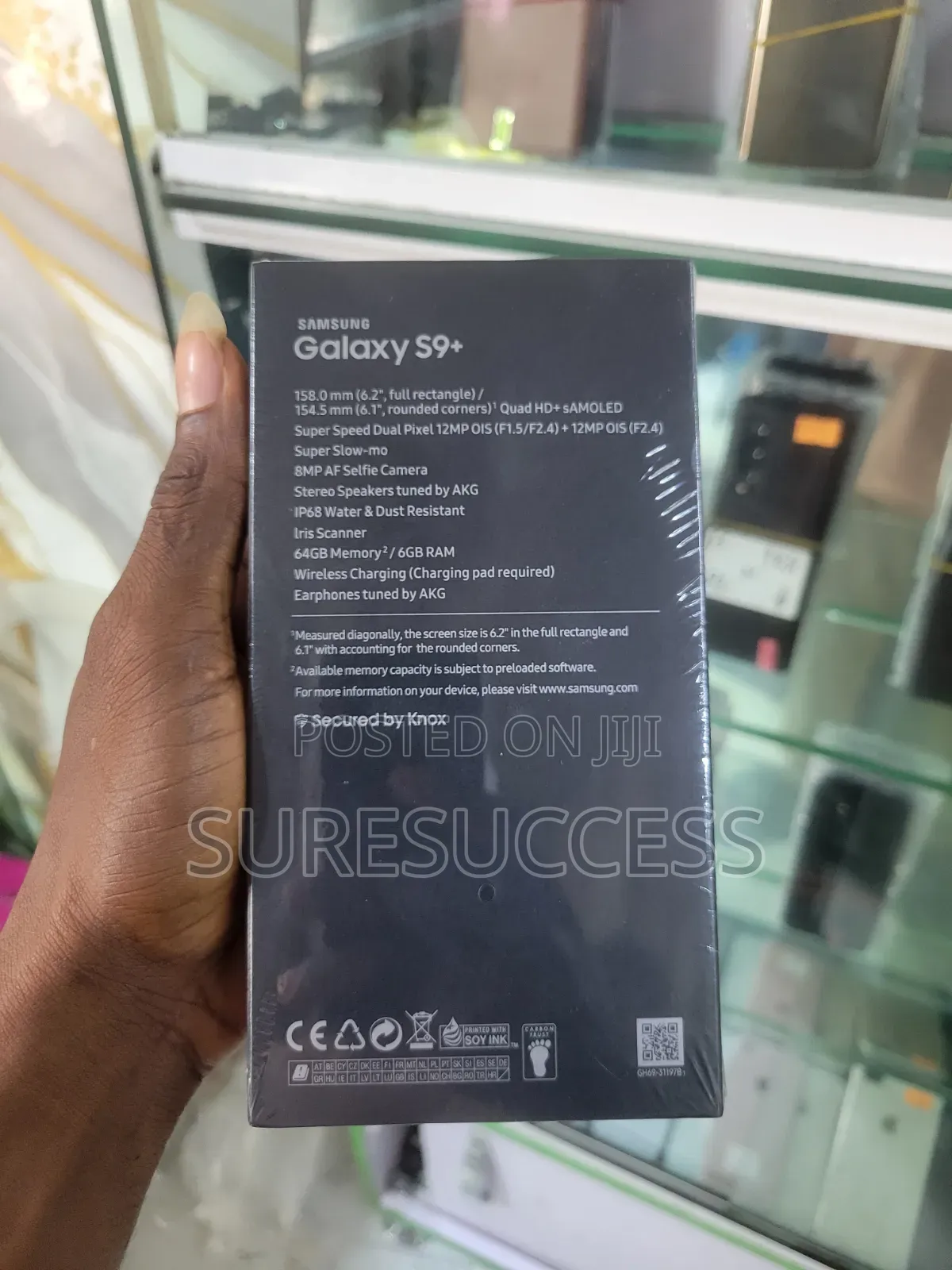 New Samsung Galaxy S9 Plus 64 GB Black