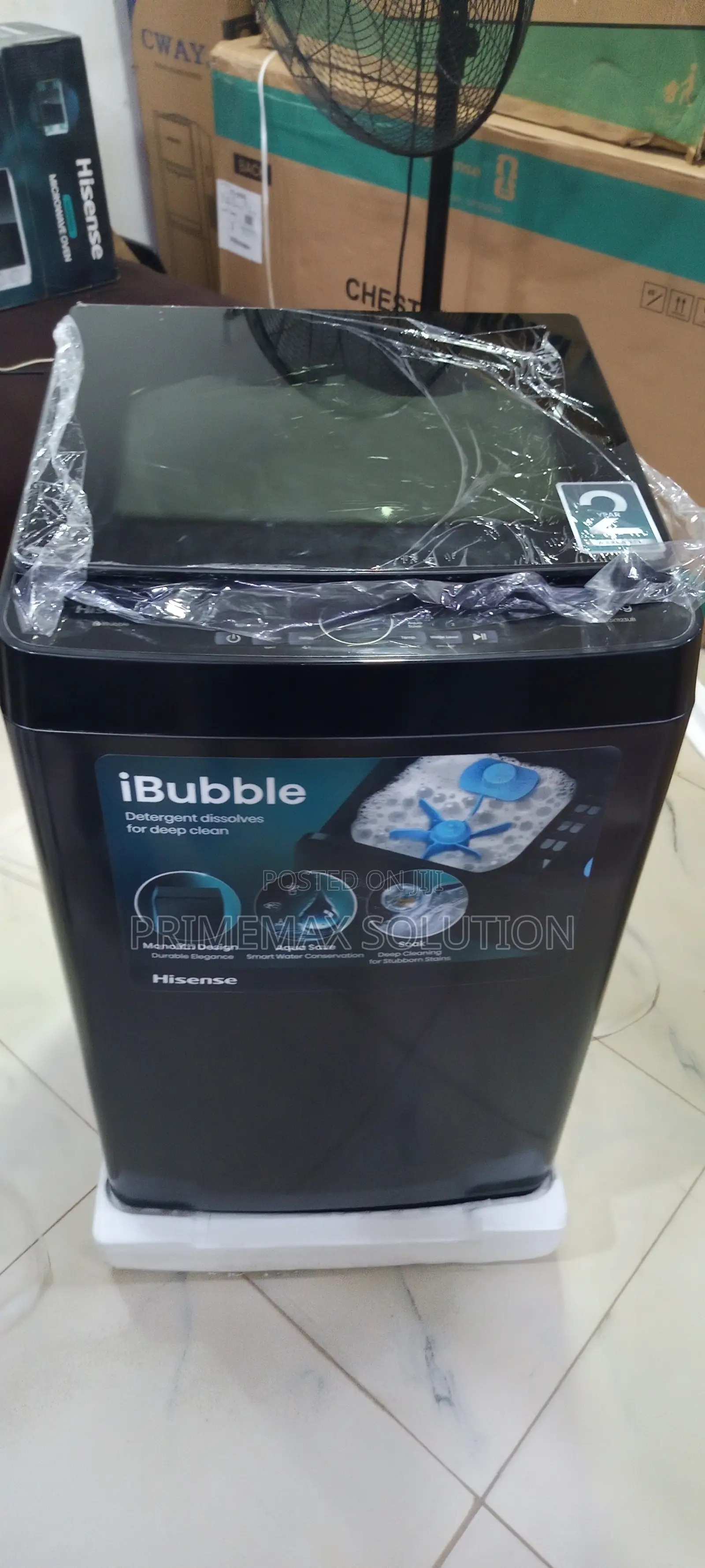 Hisense 11KG Top Loader Washer With Modern Design