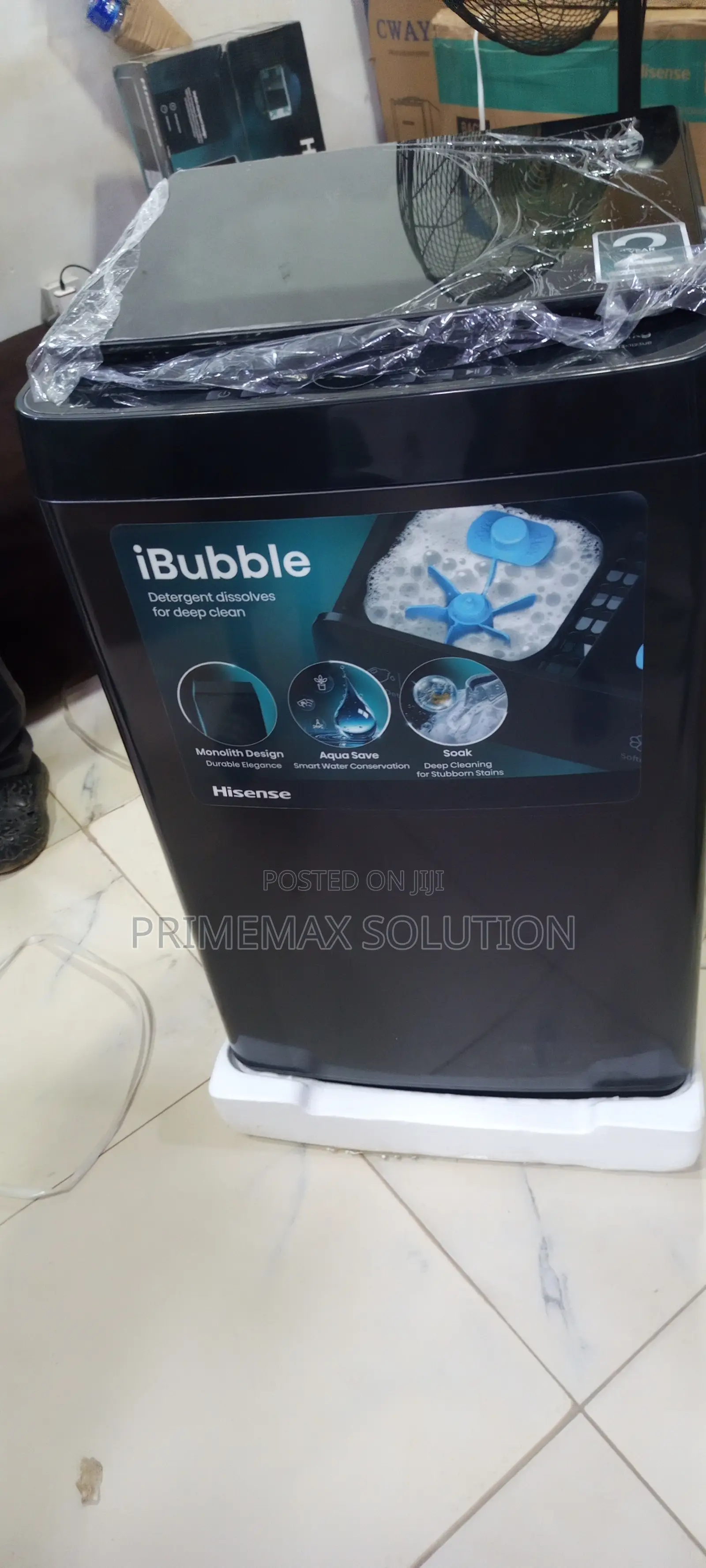 Hisense 11KG Top Loader Washer With Modern Design