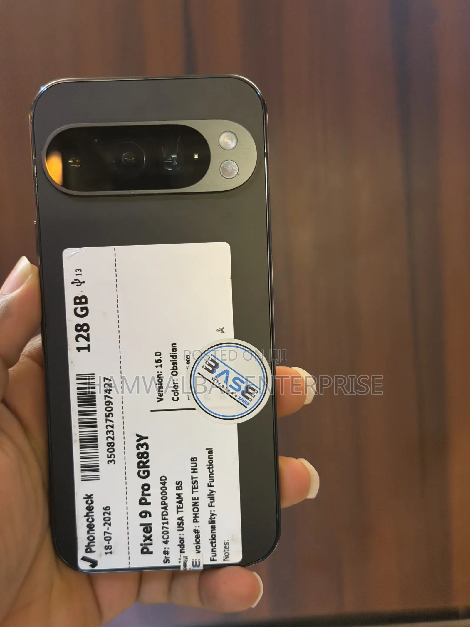 Google Pixel 9 Pro 128 GB Black