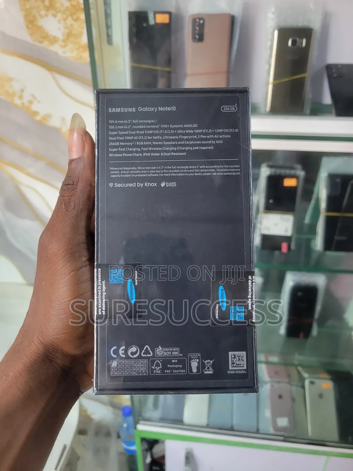New Samsung Galaxy Note 10 5G 256 GB Black
