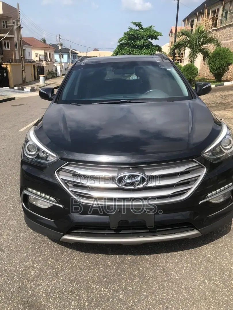 Hyundai Santa Fe Limited AWD 2017 Black